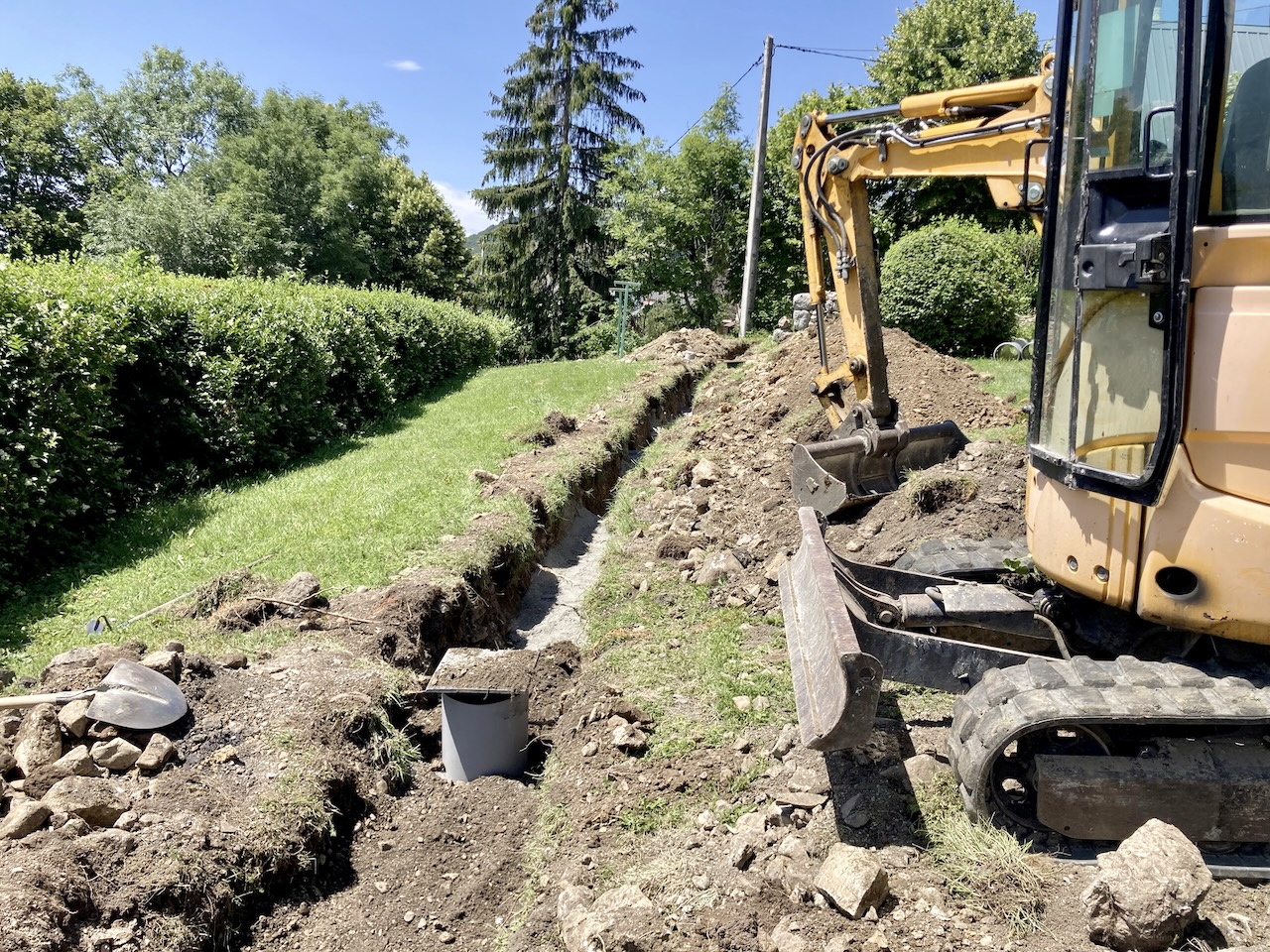 Entreprise de terrassement et vrd dans le Grésivaudan