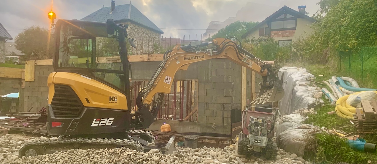 Entreprise de travaux publics et terrassement dans le Grésivaudan