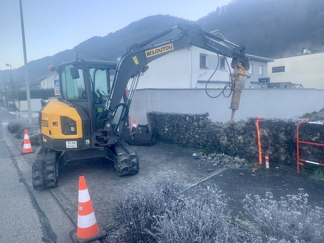 société de travaux voirie dans le Gresivaudan